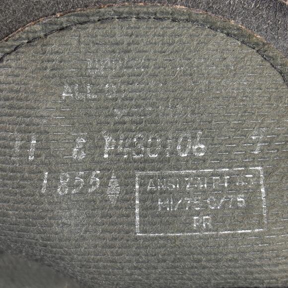 Black Leather Vibram Sole 10\